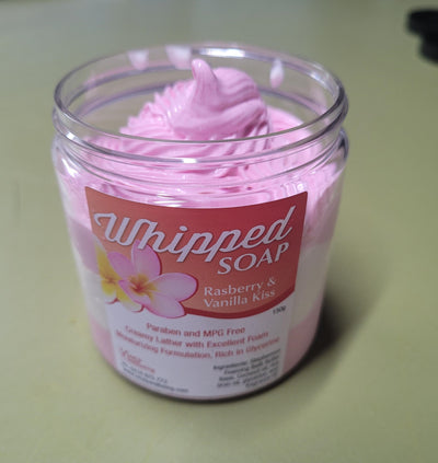 Raspberry & Vanilla Kisses - Whipped Soap