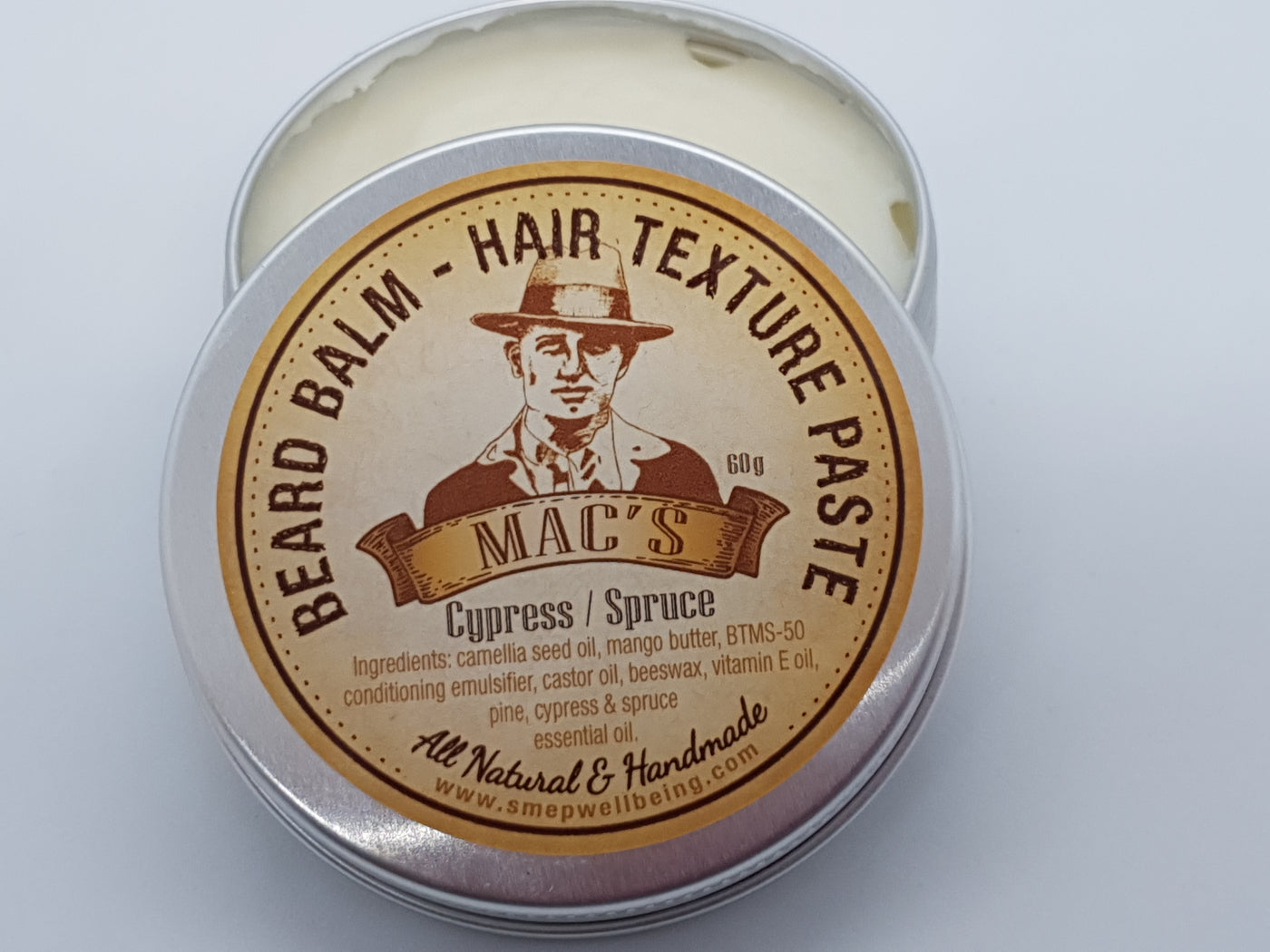 Cedarwood Beard Balm and Hair Texture Paste